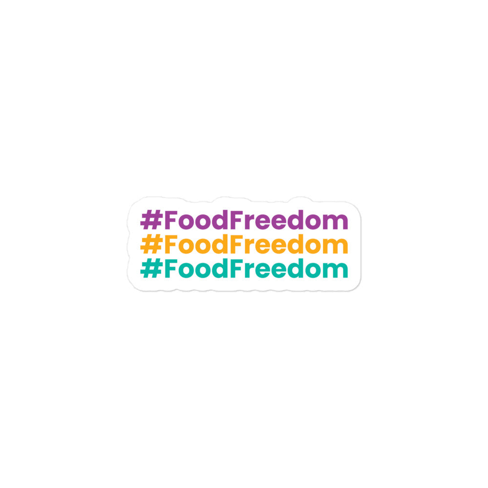 #FoodFreedom Sticker