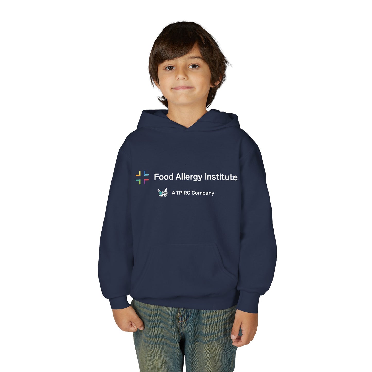 Youth Hoodie — Food Allergy Institute Logo Pullover