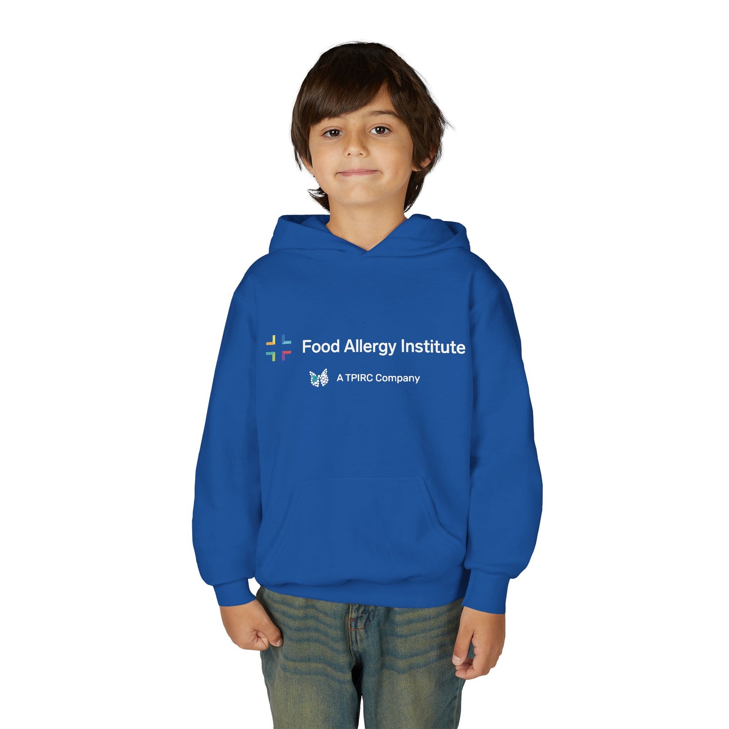 Youth Hoodie — Food Allergy Institute Logo Pullover