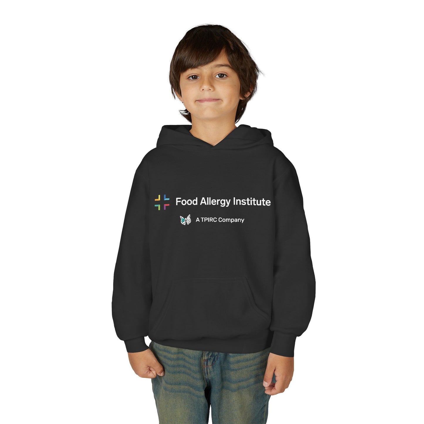 Youth Hoodie — Food Allergy Institute Logo Pullover