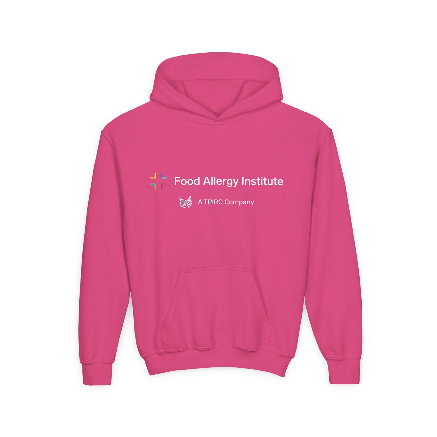 Youth Hoodie — Food Allergy Institute Logo Pullover