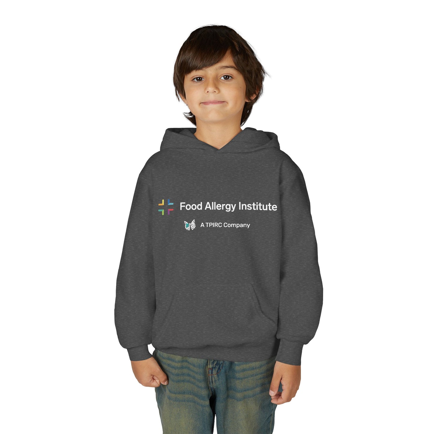 Youth Hoodie — Food Allergy Institute Logo Pullover
