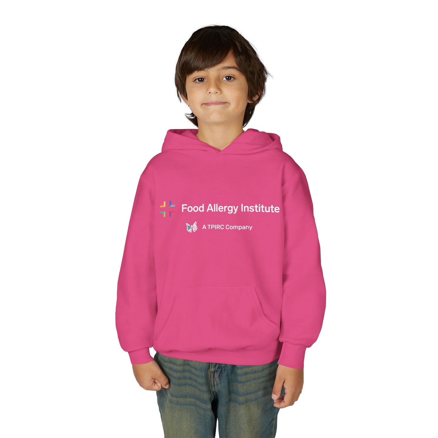 Youth Hoodie — Food Allergy Institute Logo Pullover