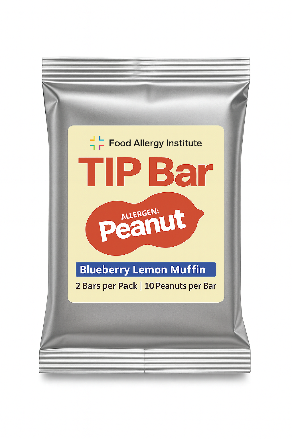 TIP Bar - Peanut (Blueberry Lemon Muffin Flavor, 12-Count Box)