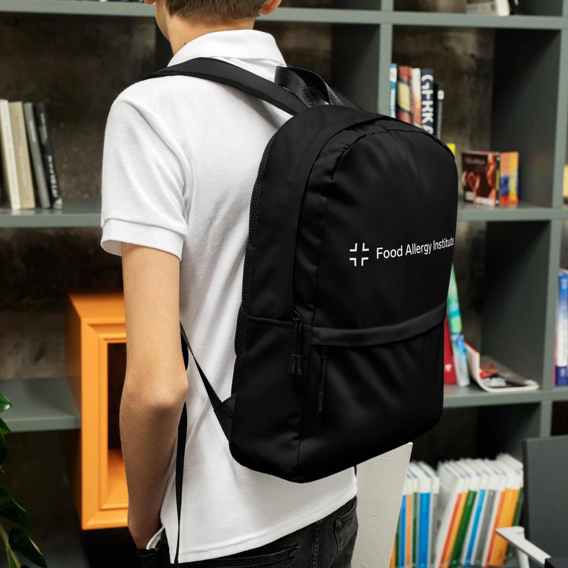 backpack food laptop Food Allergy Institute Backpack – FAI Store