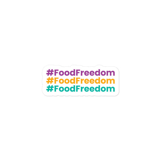 #FoodFreedom Sticker