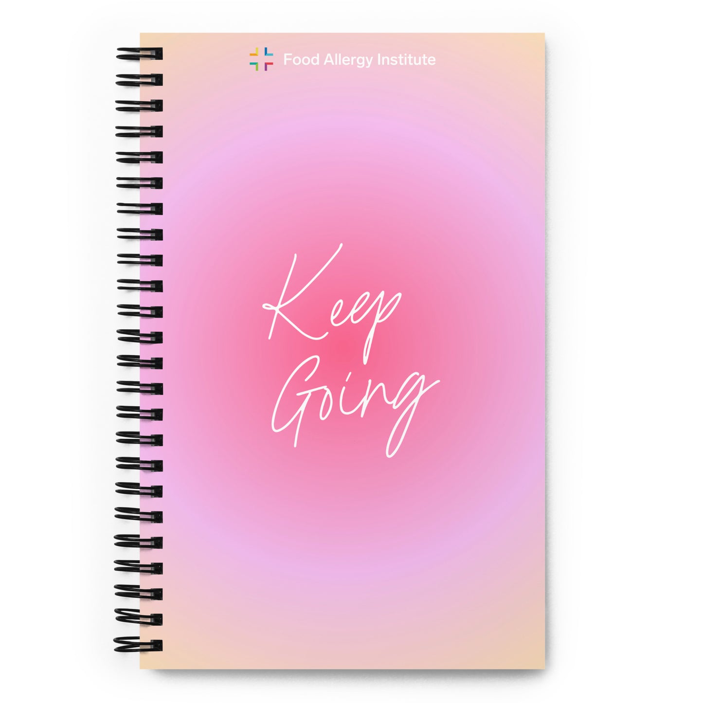 Keep Going Spiral Notebook