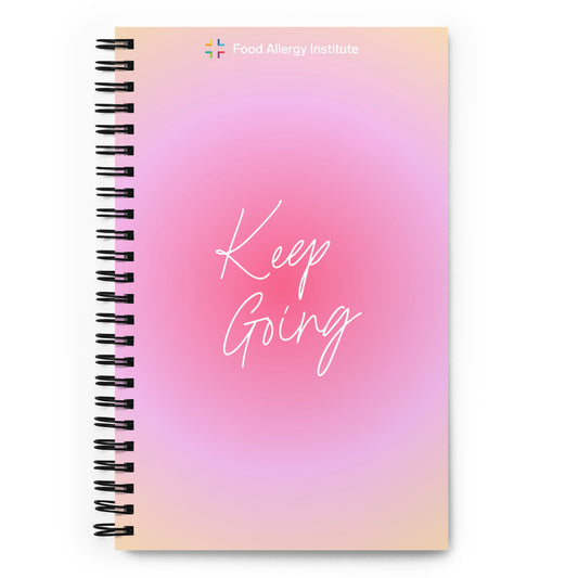 Keep Going Spiral Notebook