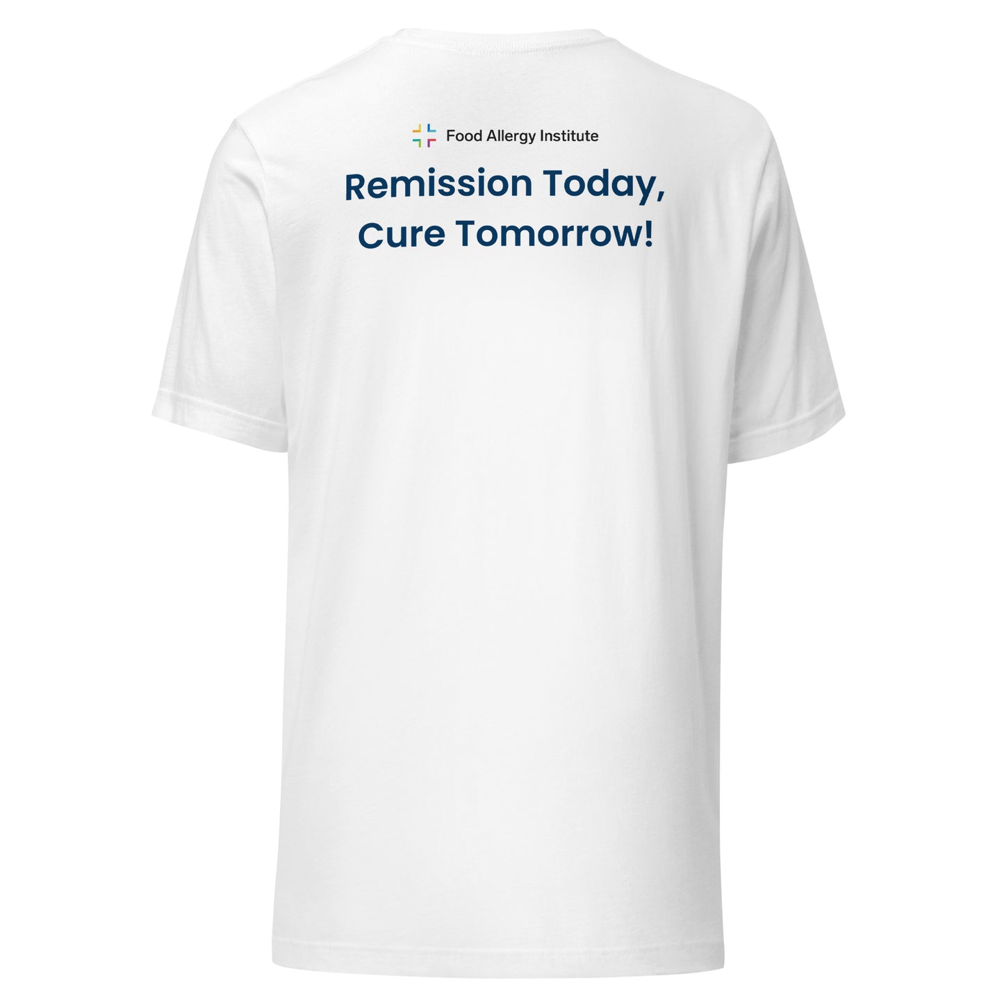 Remission Today Unisex Short Sleeve T-Shirt in White